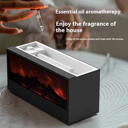 LED Air Freshener With Flame Effect