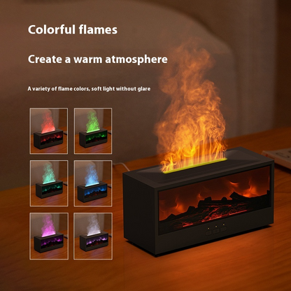 LED Air Freshener With Flame Effect