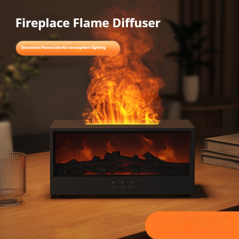 LED Air Freshener With Flame Effect
